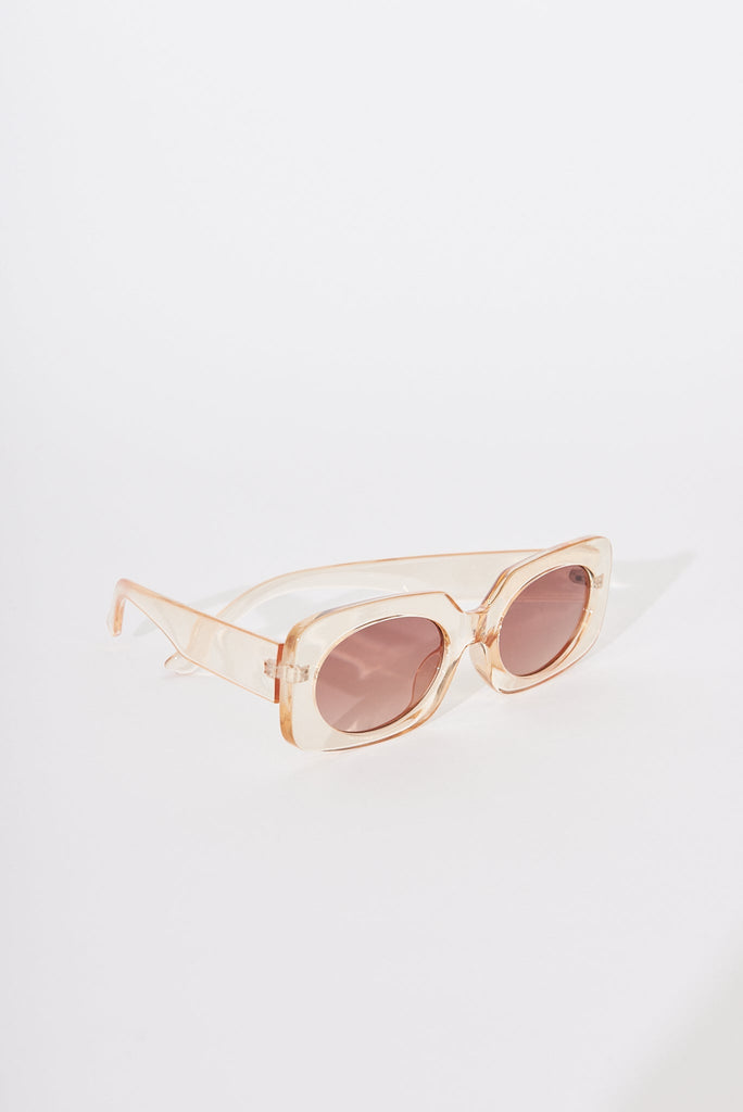 August + Delilah Gianni Sunglasses In Beige - St Frock (Dev)