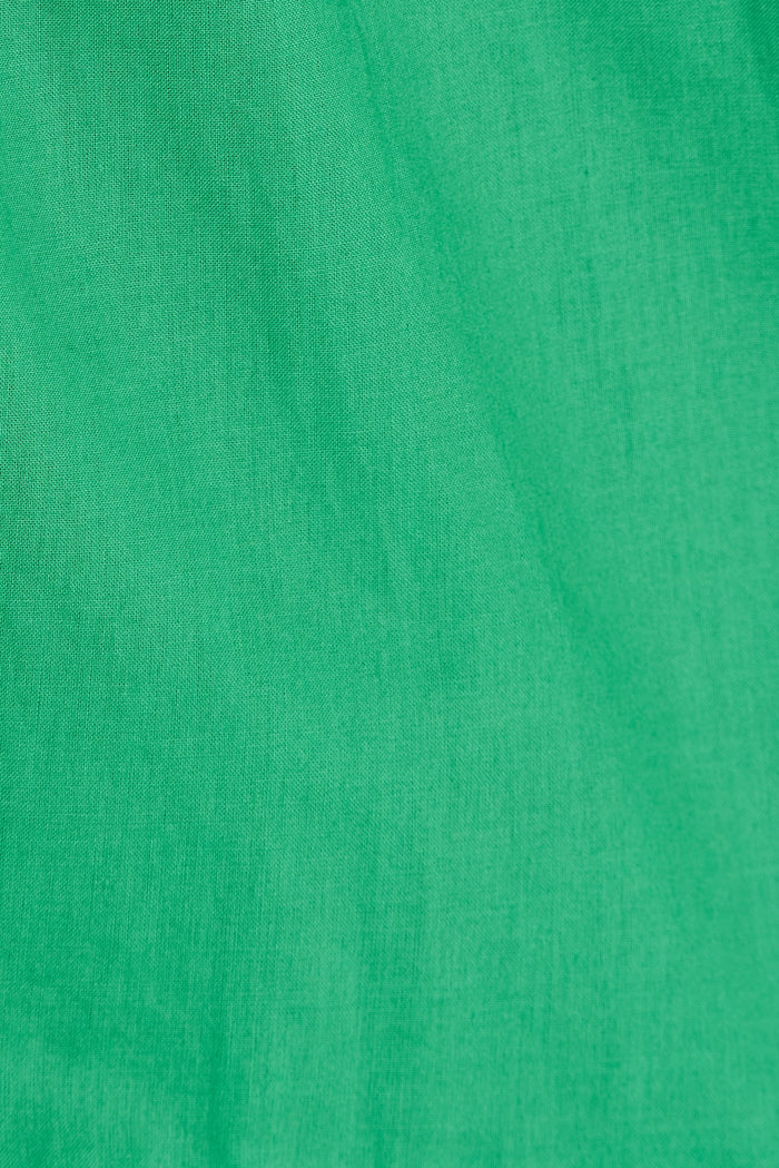 Shazza Shirt Dress in Green - fabric