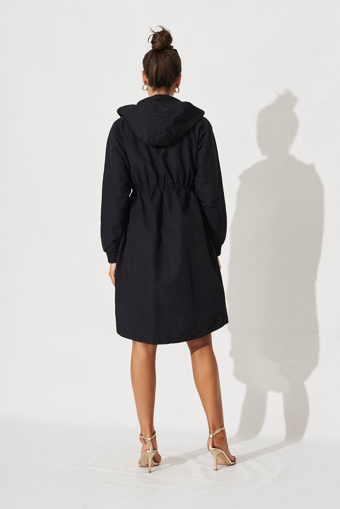Aileen Dress Jacket In Black - back