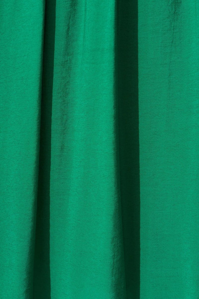 Charlotta Midi Dress In Green - St Frock (Dev)