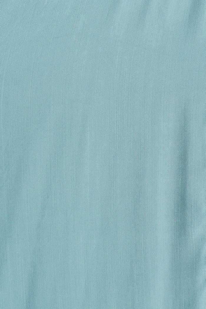 Selena Maxi Dress In Dusty Teal - fabric