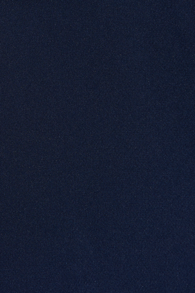 Kalia Blazer In Navy - fabric