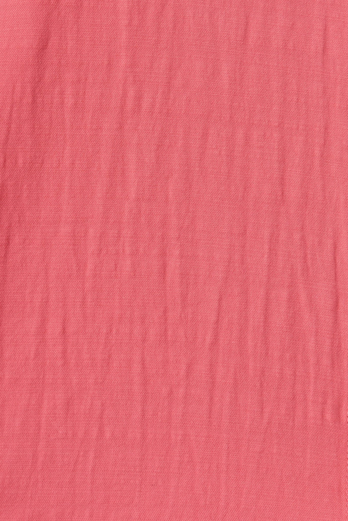 Vida Smock Tunic In Fuschia - fabric