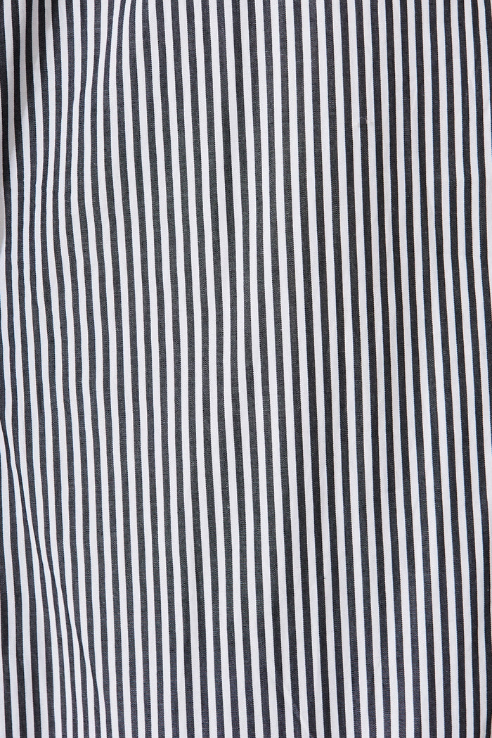 Rasta Smock Dress In Black And White Stripe - fabric