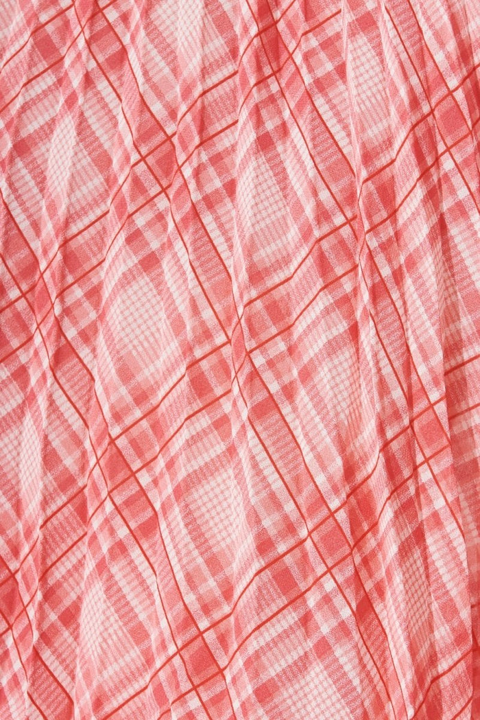 Chariste Shirt In Pink Check - St Frock (Dev)
