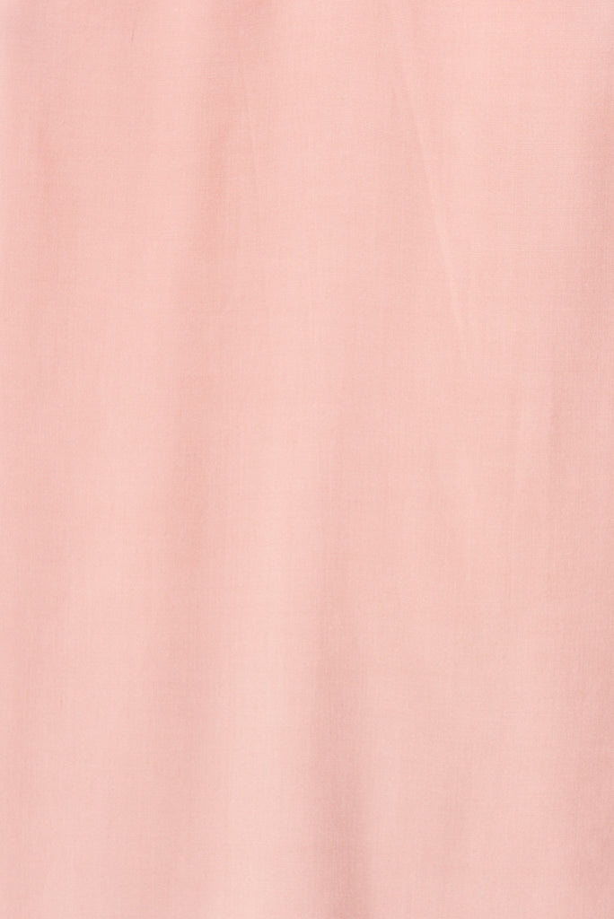 Goldy Cami Top in Pink - fabric