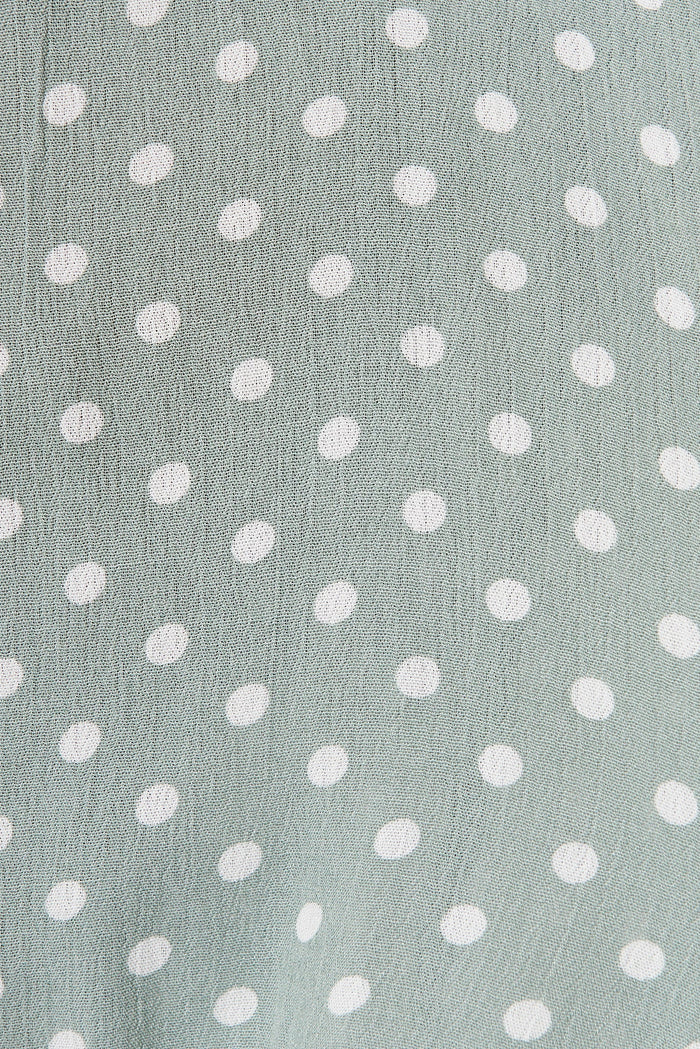 Nori Dress in Sage with White Speckle - fabric