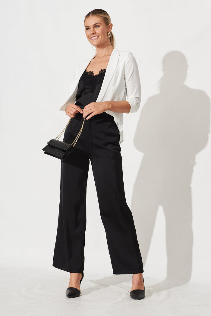 Jackly Bolero in White - full length