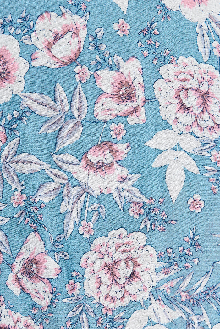 Roxy Maxi Dress In Blue Floral - fabric