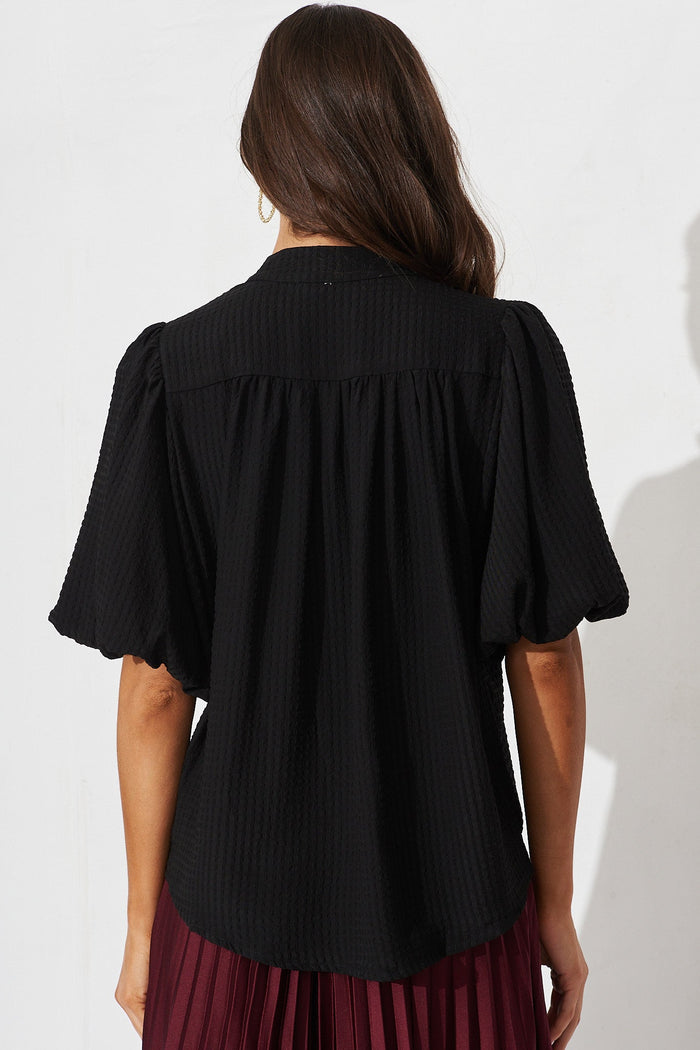 Prudence Shirt In Black - back