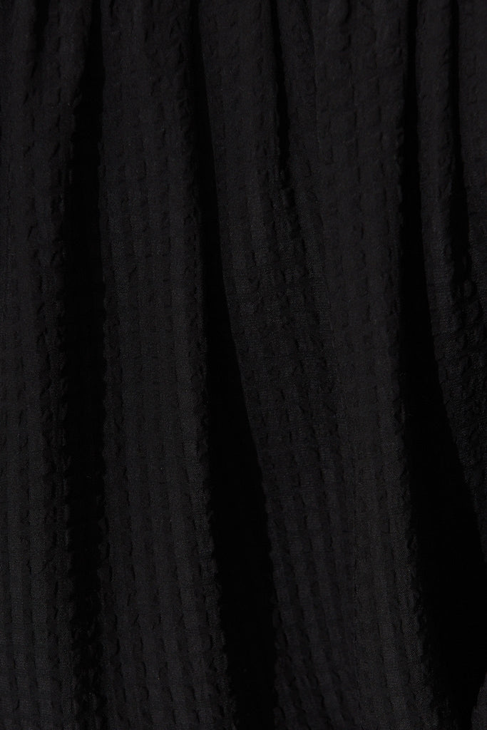 Prudence Shirt In Black - fabric