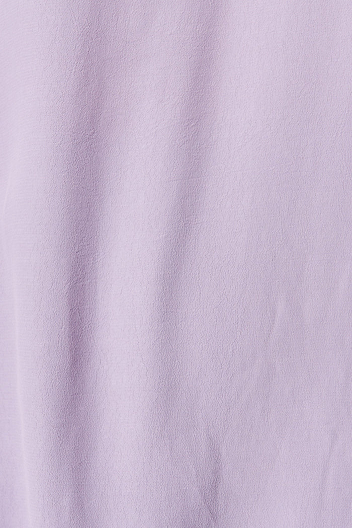 Cathia Top In Lilac - fabric