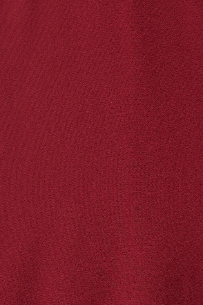 Gemstone Dress In Berry Chiffon - fabric