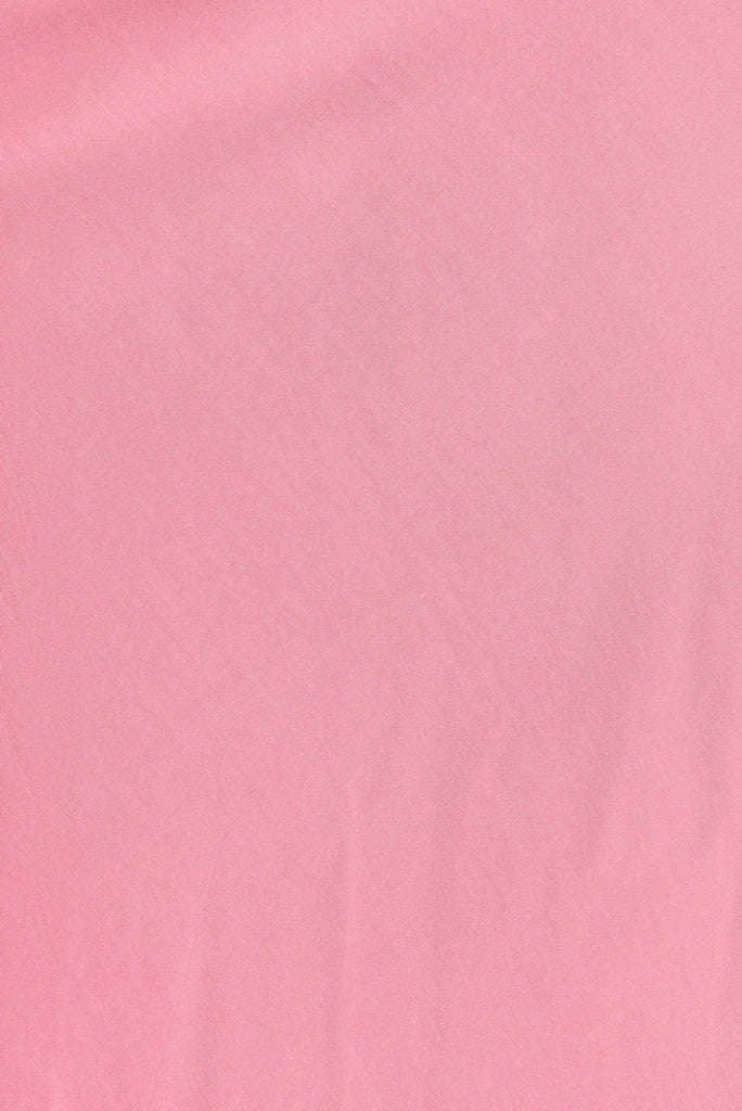 Lorelei Maxi Dress In Pink - fabric