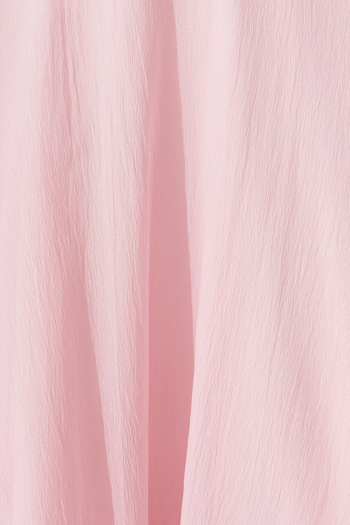 Ivy Dress In Blush - fabric