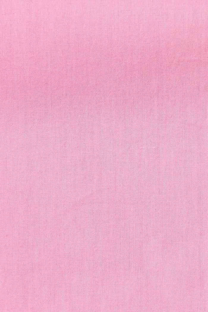 Adriel Midi Sun Dress In Candy Pink Cotton - fabric