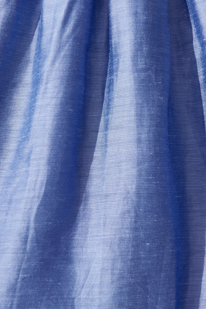 Pearsona Dress In Blue - fabric
