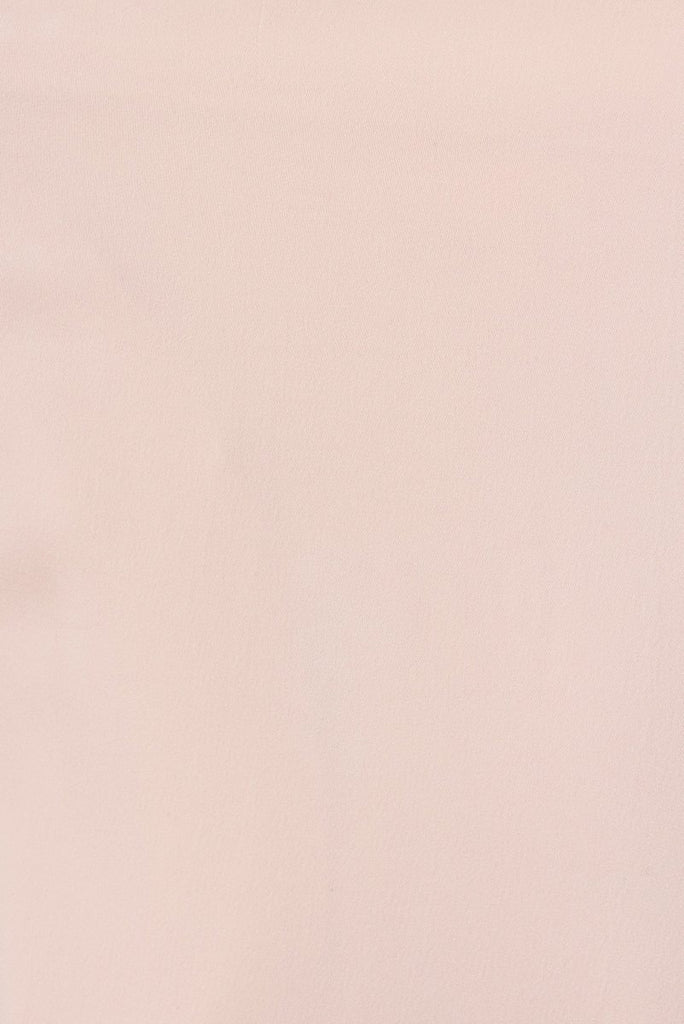 Charlene Wide Leg Pants In Blush Satin - St Frock (Dev)