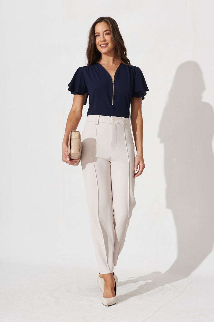 Viviana Top In Navy - full length