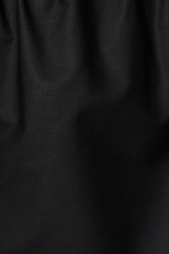 Glenda Dress In Black - fabric