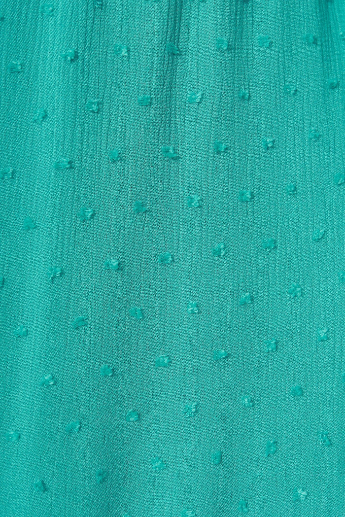Beatrix Skirt In Aqua Swiss Dot - St Frock (Dev)