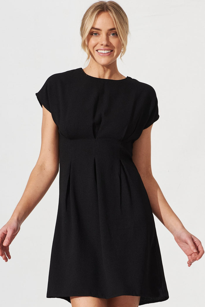 Georgiella Dress In Black - front