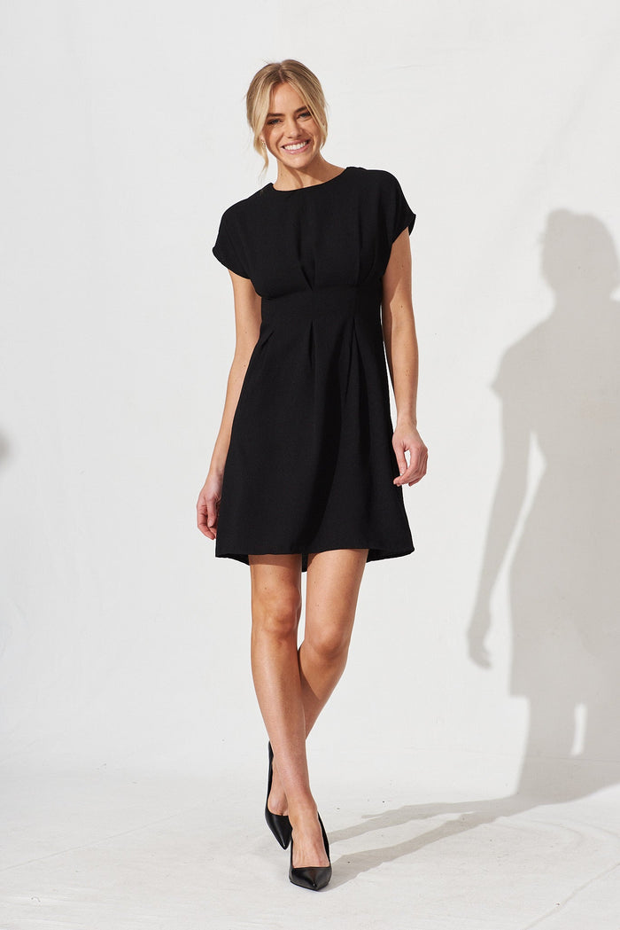 Georgiella Dress In Black - full length