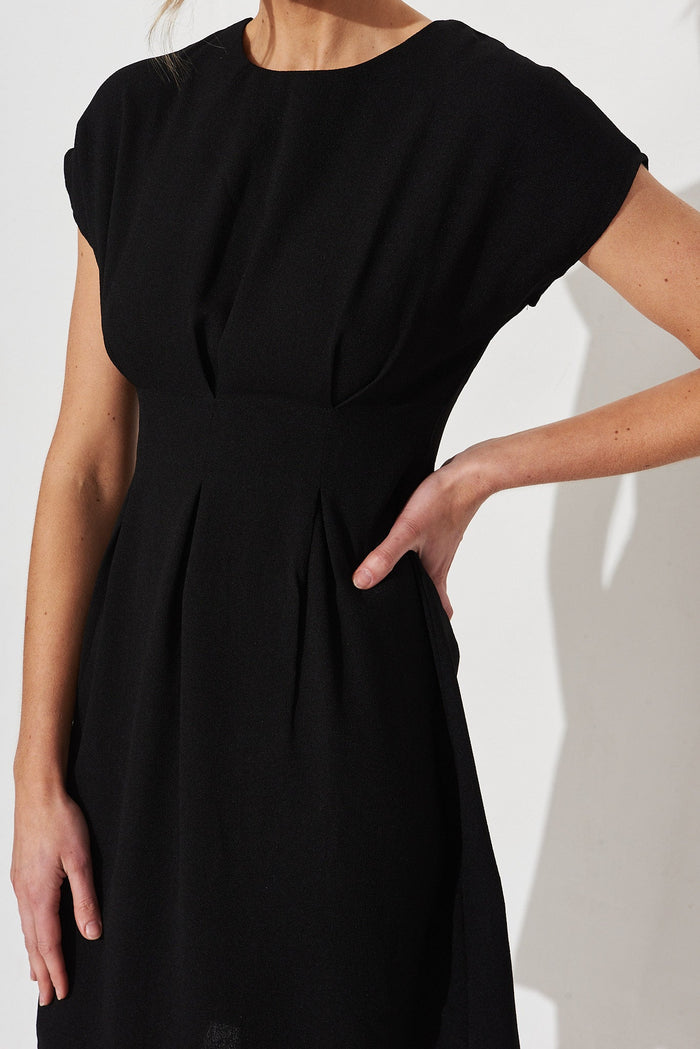 Georgiella Dress In Black - detail