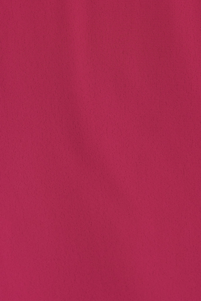 Rejina Top In Berry - fabric