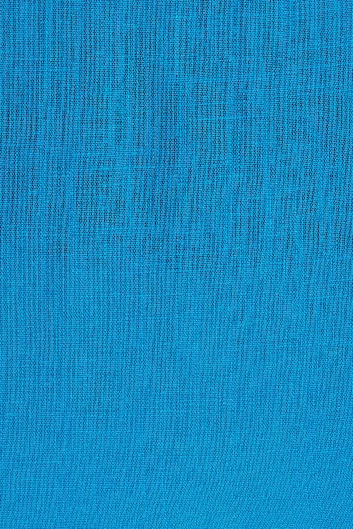 Catalinne Top In Blue Linen Blend - St Frock (Dev)