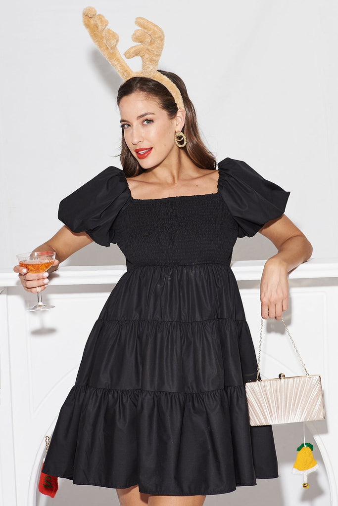 Glenda Dress In Black