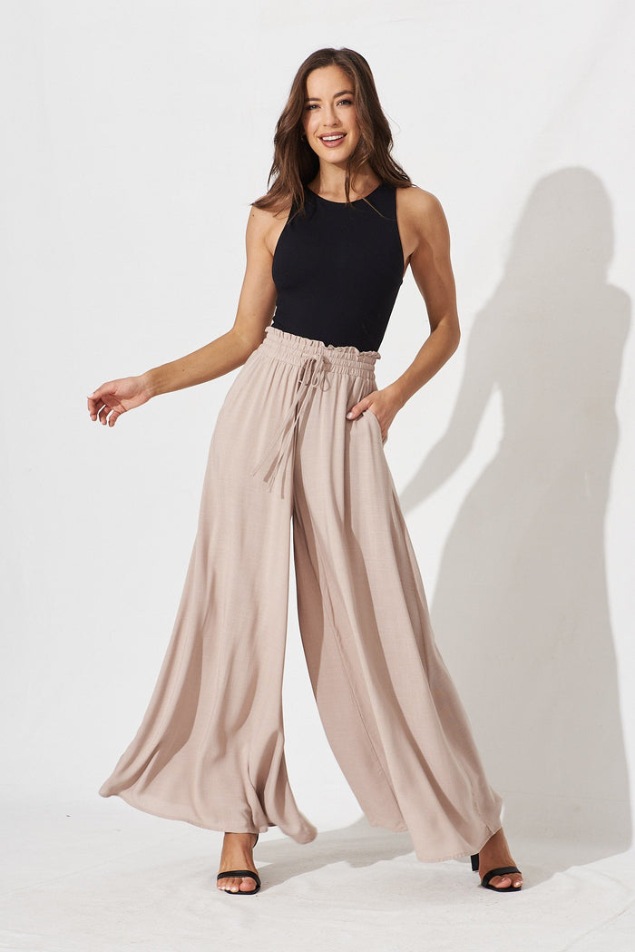 Mariah Pants In Taupe