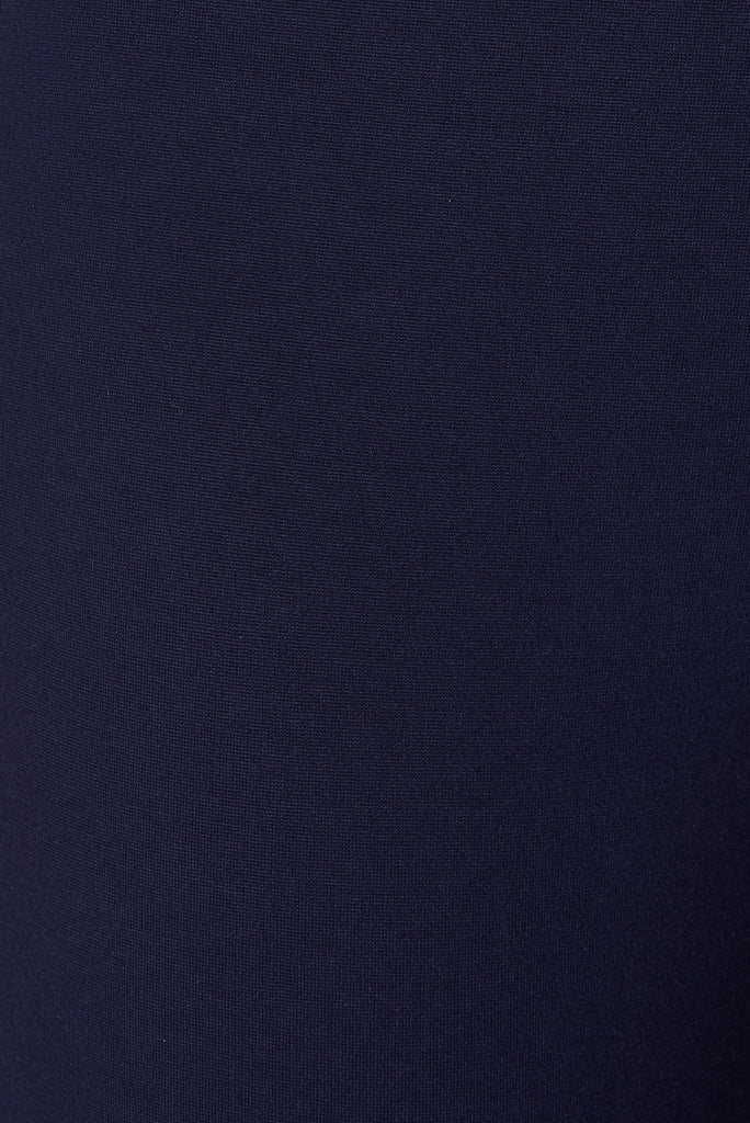 Workflow Skinny Pants In Navy - fabric
