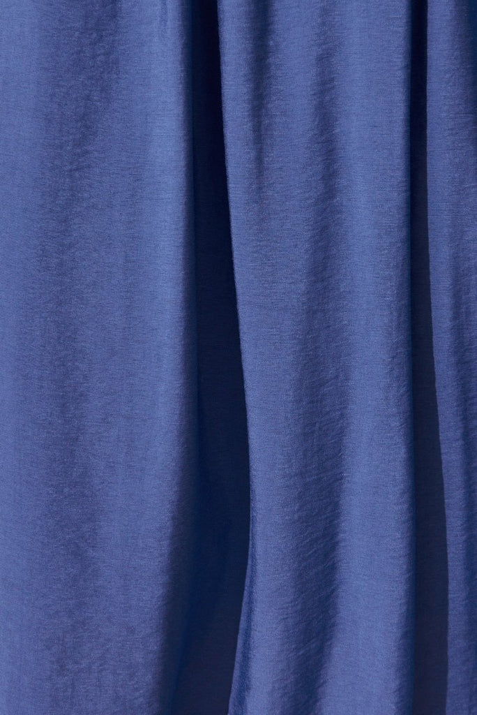 Charlotta Midi Dress In Blue - St Frock (Dev)