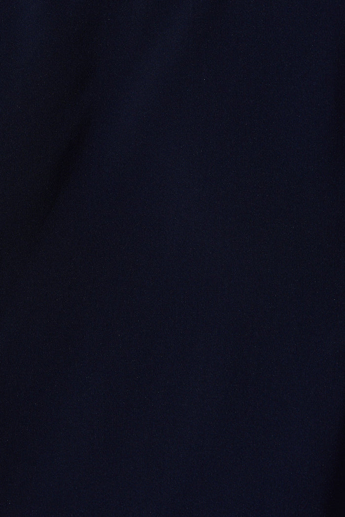 Nevaya Top In Navy Sequin - fabric