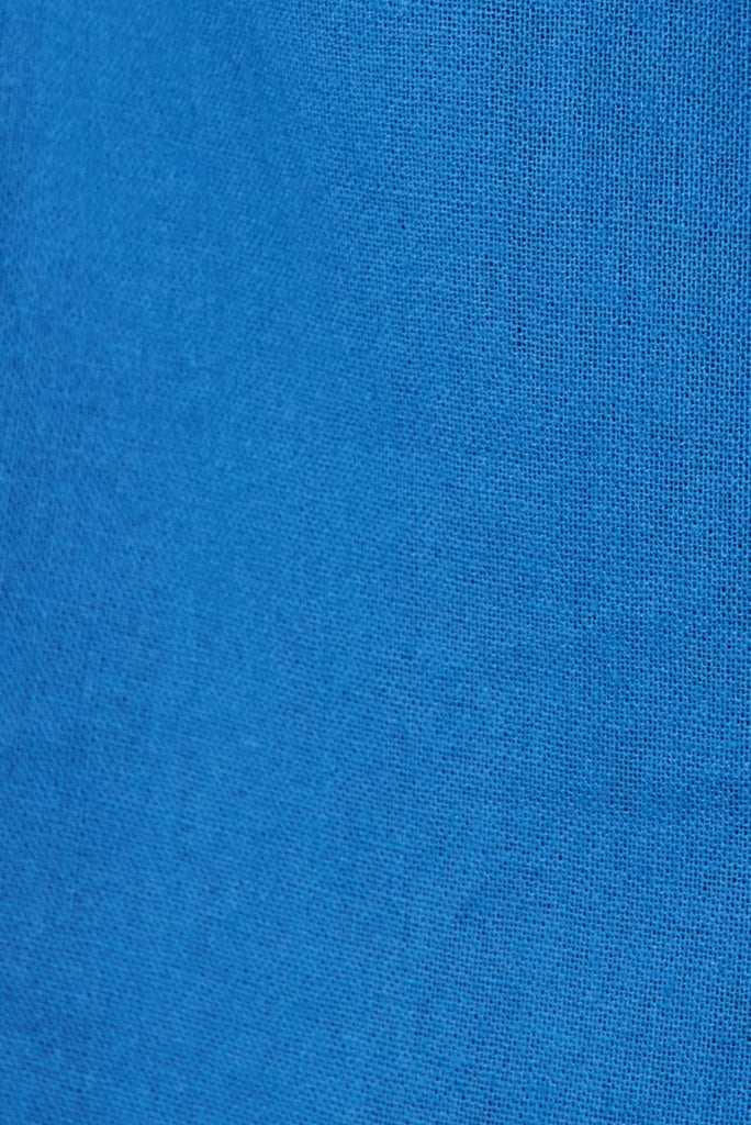 Juniper Dress In Blue - fabric