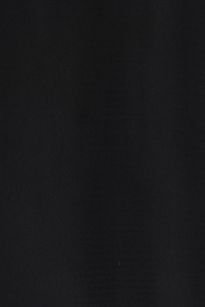 Jina Top In Black - fabric