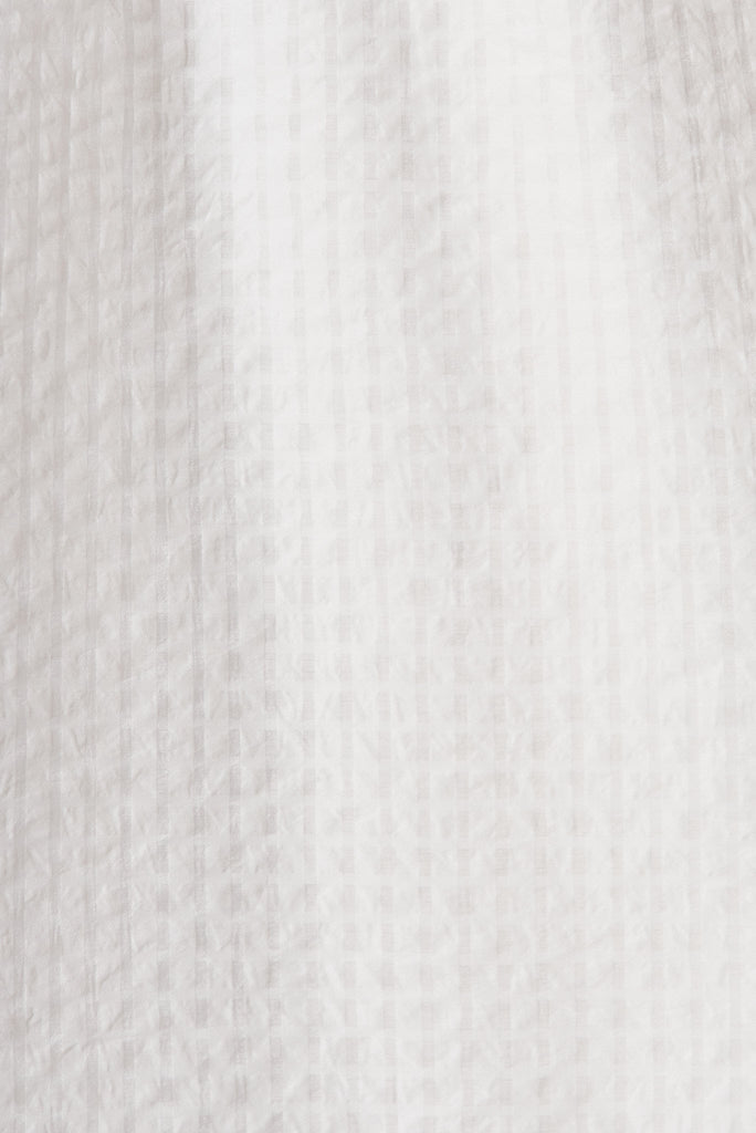 Amalee Dress In White - fabric