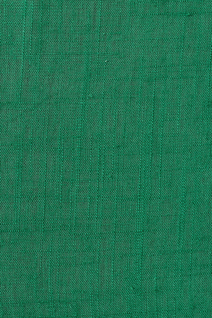 Azelia Linen Blend Dress In Green - St Frock (Dev)