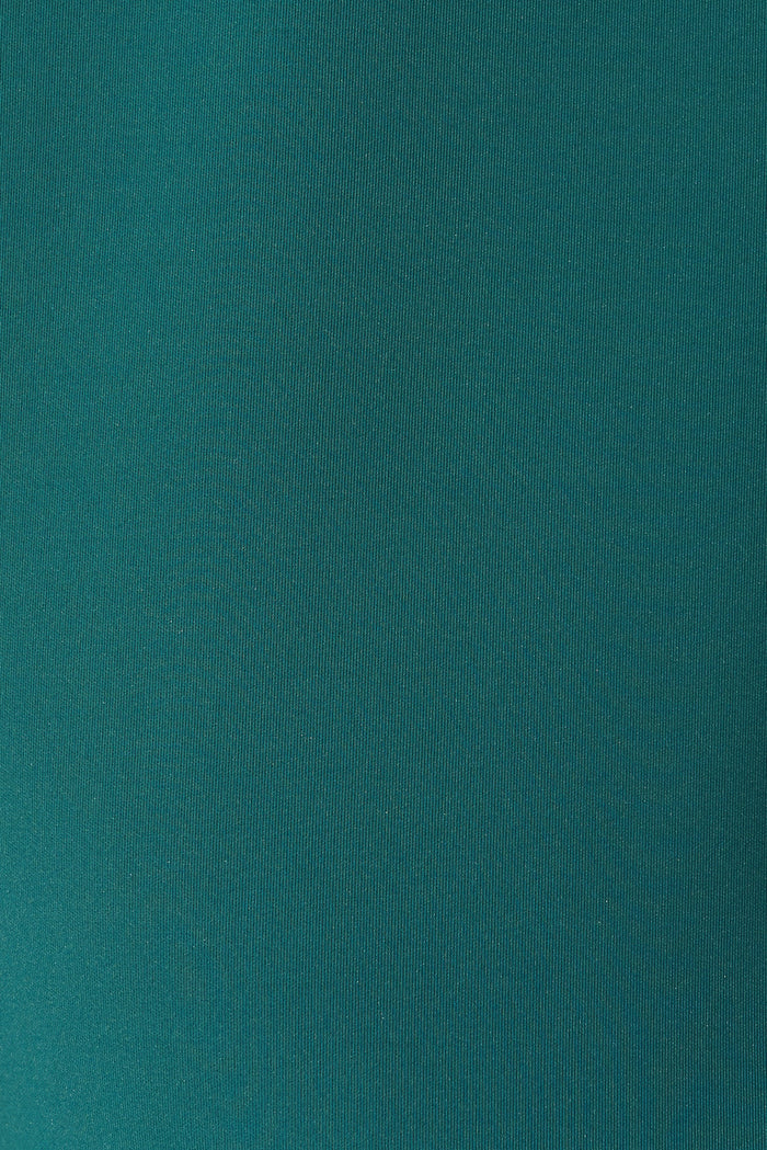 Constantina Midi Dress In Teal - fabric