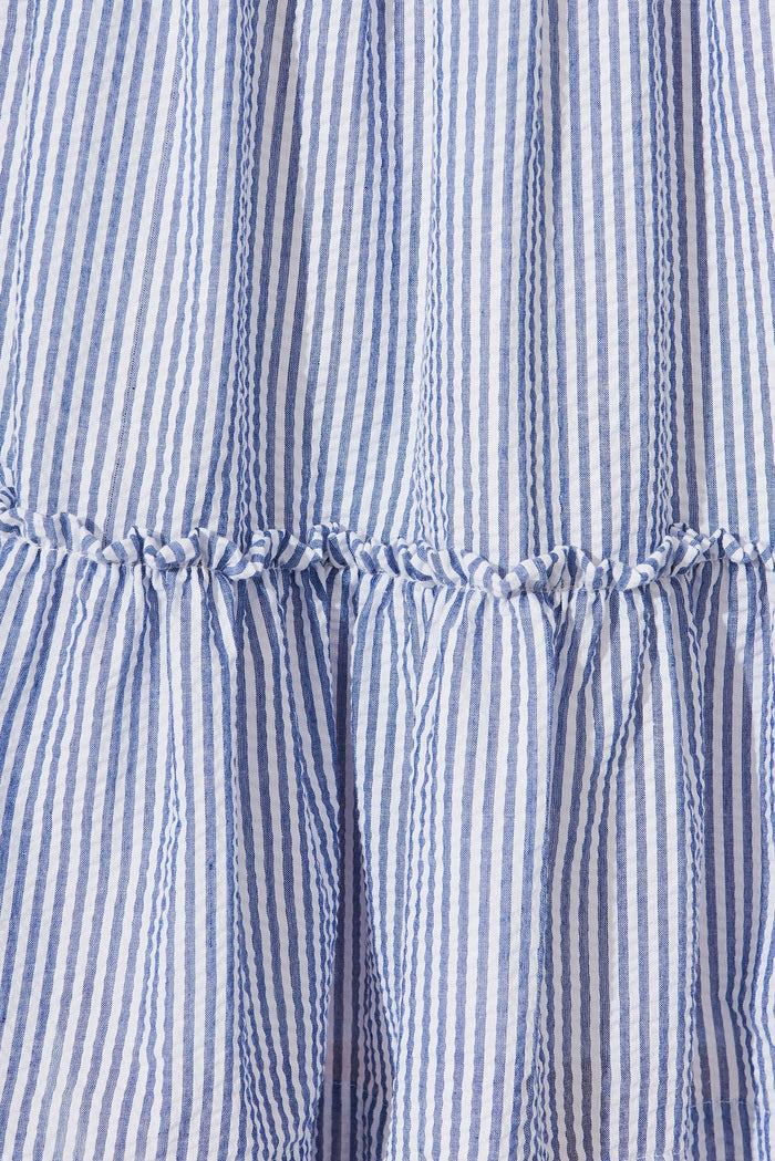 Acerra Dress In Navy Stripe - St Frock (Dev)
