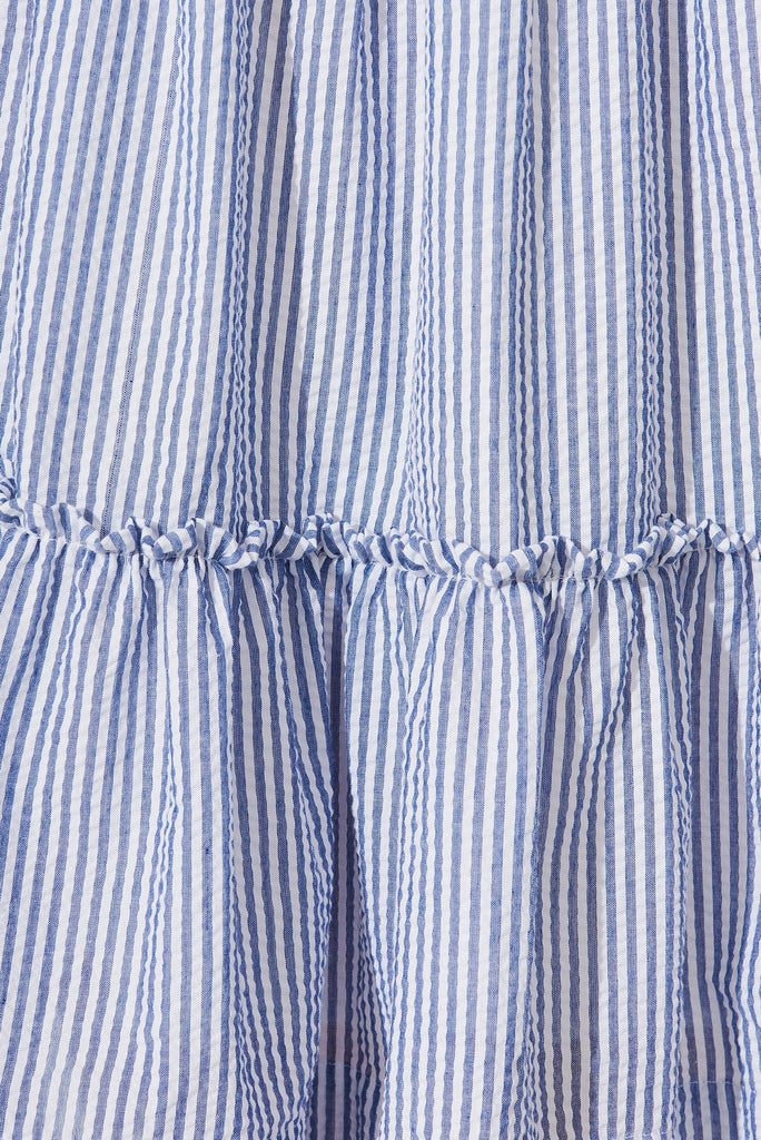 Acerra Dress In Navy Stripe - St Frock (Dev)