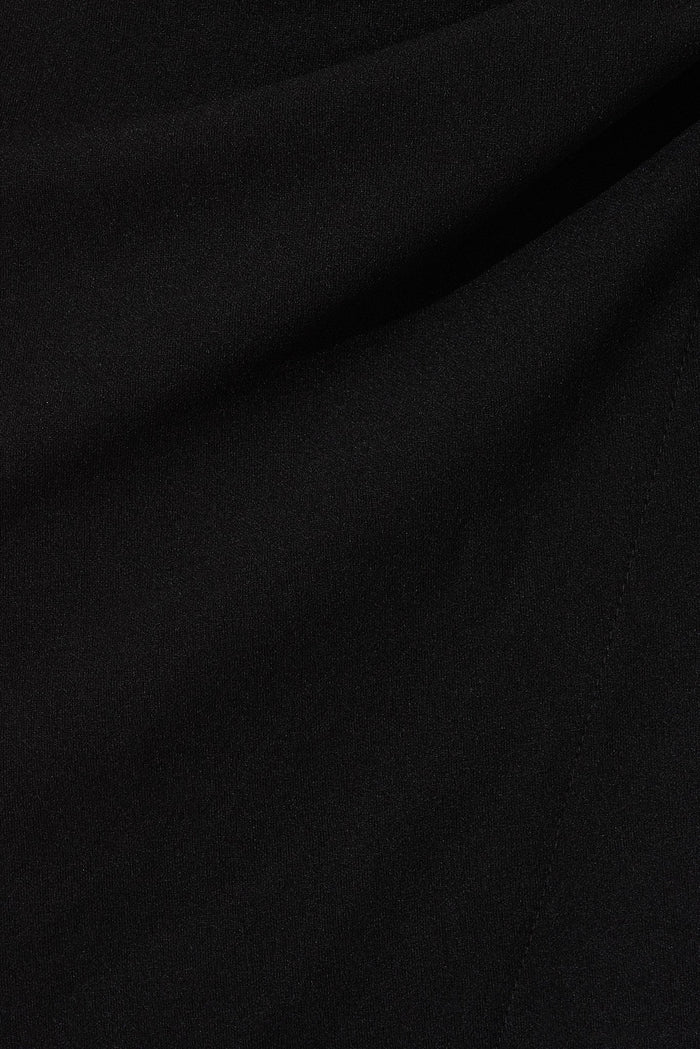Amandy Midi Dress In Black - fabric