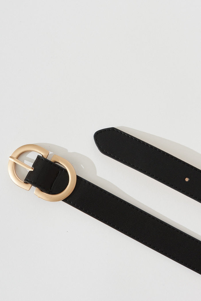 August + Delilah Jastina Belt In Black - St Frock (Dev)