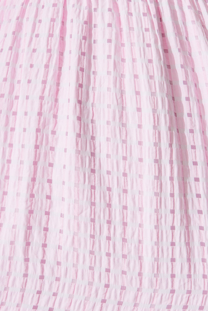 Coperni Maxi Dress In Lilac - fabric