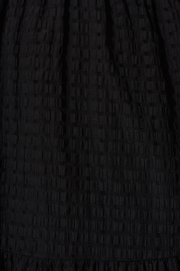 Coperni Maxi Dress In Black - fabric