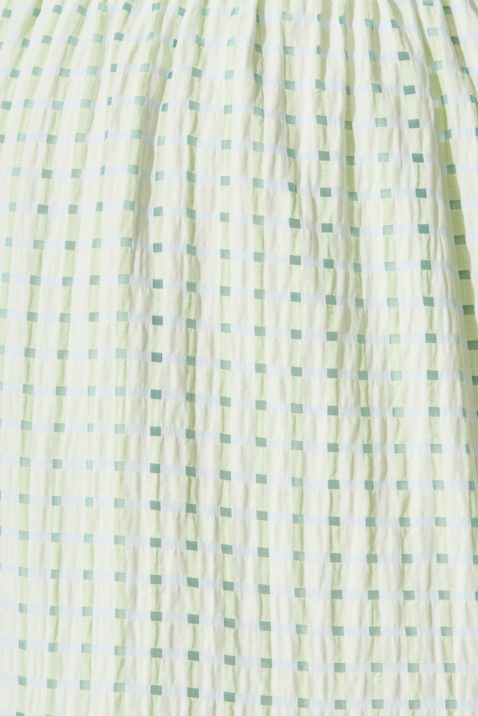 Coperni Maxi Dress In Sage - fabric