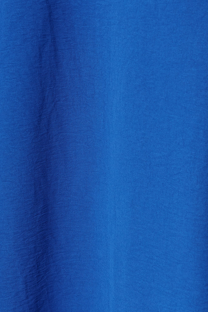 Page Pants In Cobalt Blue - fabric