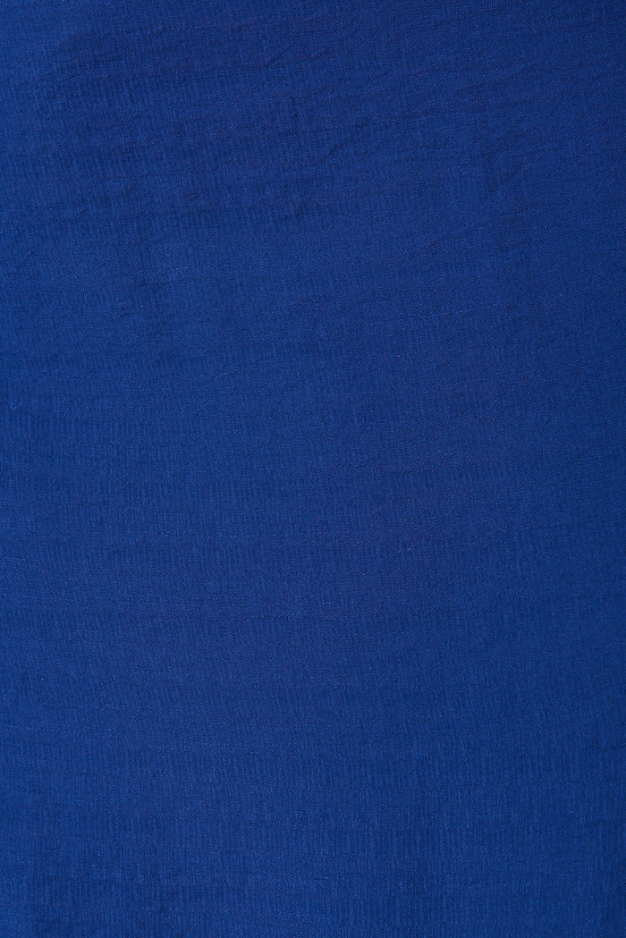 Barletta Midi Dress In Navy - fabric
