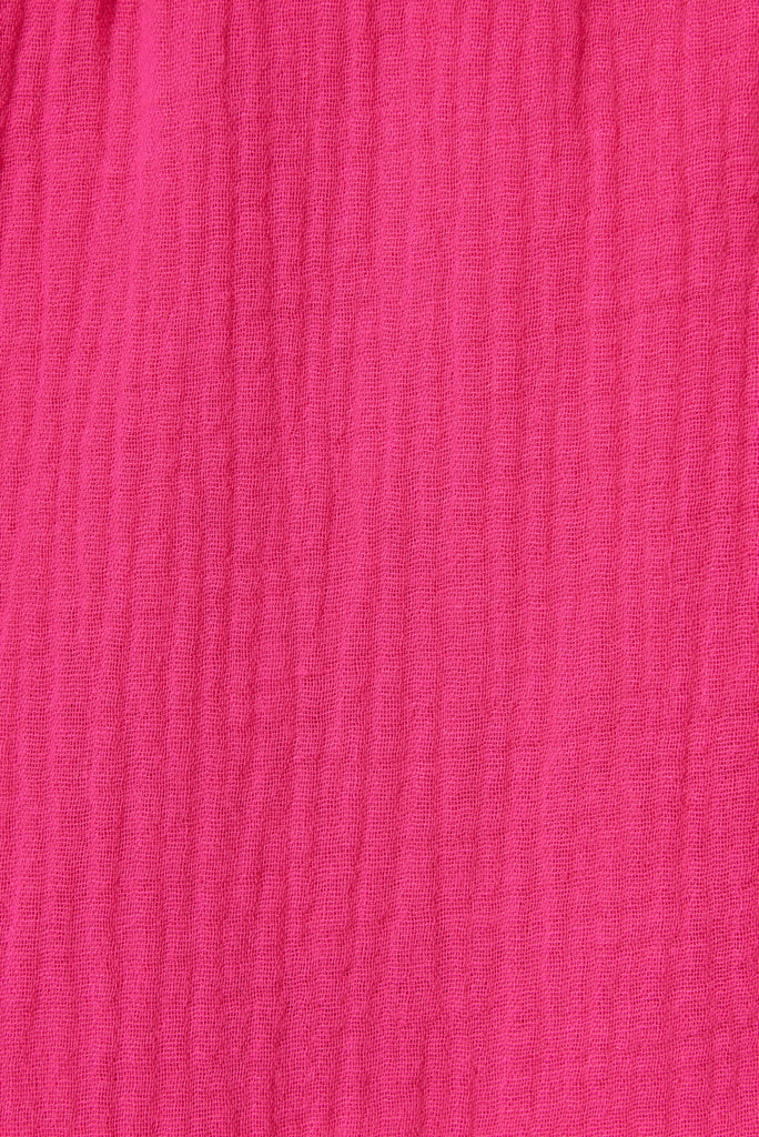 Henlow Dress In Pink - fabric